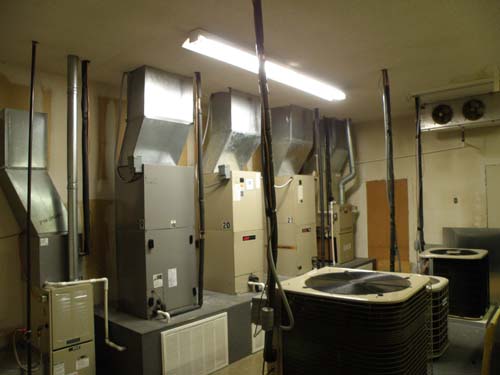 Cold Room at the UTA training facility