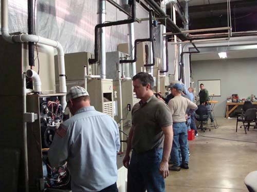 Refrigeration, Heating & A/C Lab at UTA