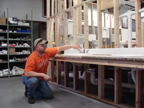 Plumbing Lab at UTA