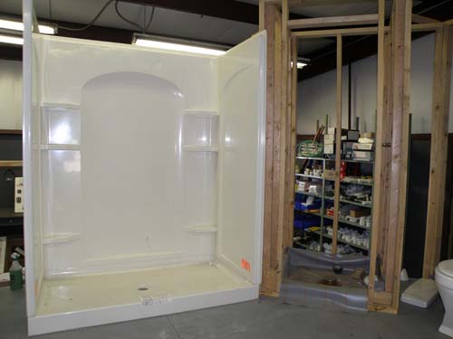 Plumbing Lab at the UTA training facility